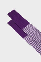 CALZA ENEA, 100% COTONE, PURPLE.
