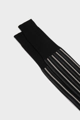 CALZA MAURO, 100% COTONE, BLACK.