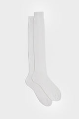 CALZA RAFFAELLO, 100% COTONE, WHITE.