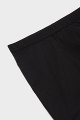 BOXER ADERENTE. 100% COTONE, BLACK.