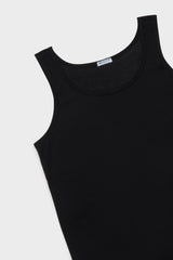 CANOTTA. 100% COTONE, BLACK.