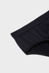 SLIP. 100% COTONE, NAVY.