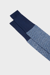 CALZA ANTEO, 75% COTONE 25% LINO, LIGHT BLUE.