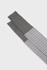 CALZA ILARIO, 100% COTONE, PEARL GREY.