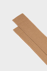 CALZA CRISTINA. COLLEZIONE DONNA, 80%LANA 20% NYLON, SAND.