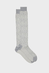 SOCKS ASTRUM. WOOL MIXED SOCK, PEARL-IVORY.